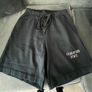 Fear of God State Black Athletic Shorts